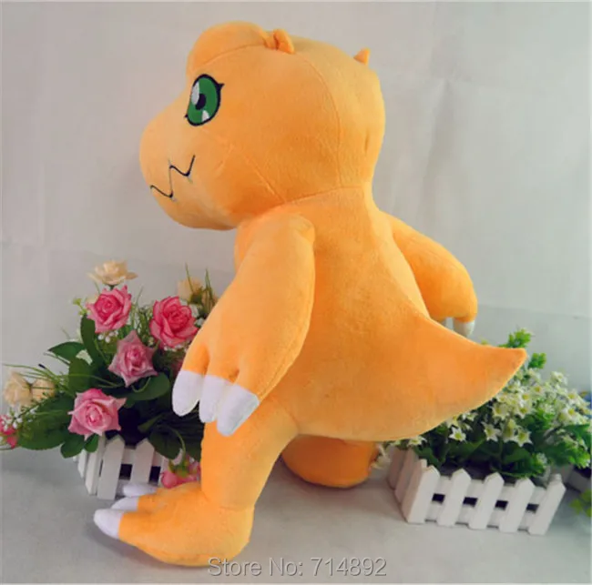 50 см Цифровой Монстр агумон плюшевая игрушка Digimon Приключения YAGAMI TAICHI pet высокое