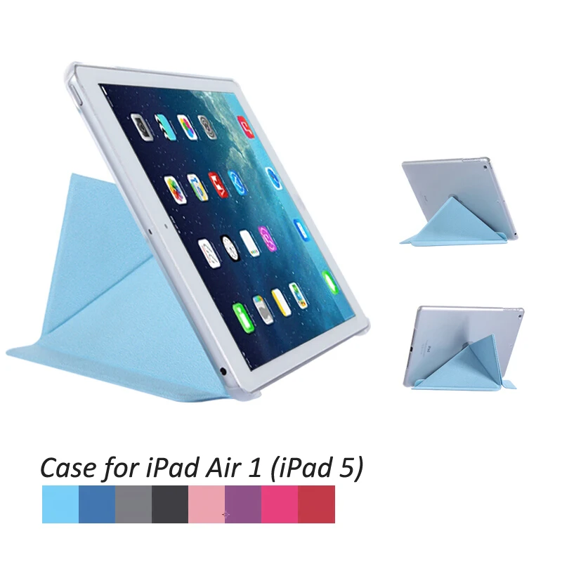 Смарт чехол с откидной крышкой и подставкой для iPad Air 1 iPad5 Air1 чехлы планшетов