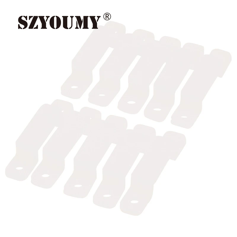 SZYOUMY 1000 шт. светодиодные крепежные силиконовые зажимы для 220 В 5050 2835