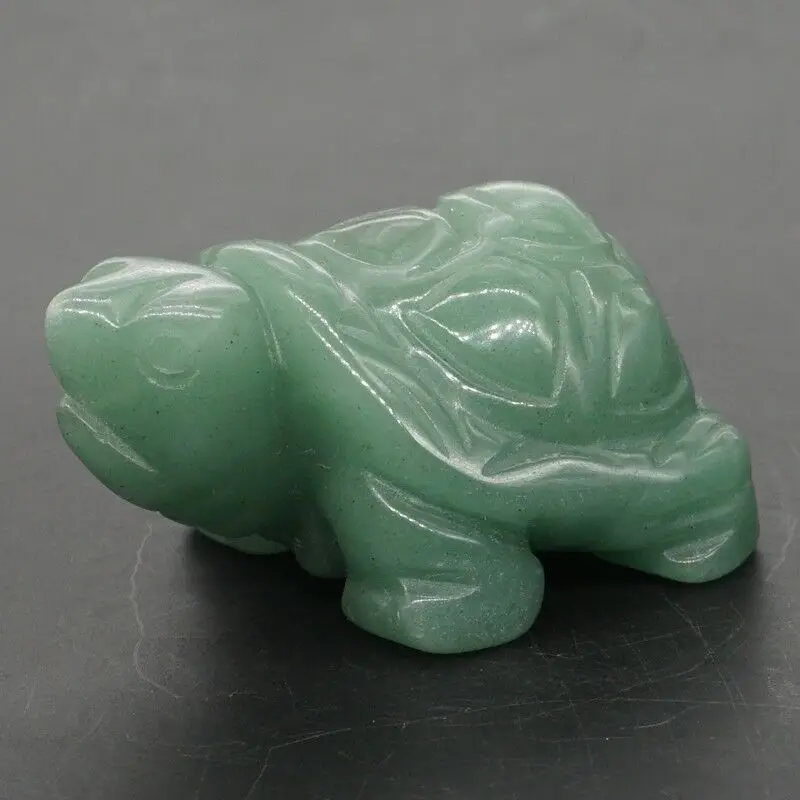 Черепаха черепаха 2 &quotнатуральный драгоценный камень зеленый авантюрин