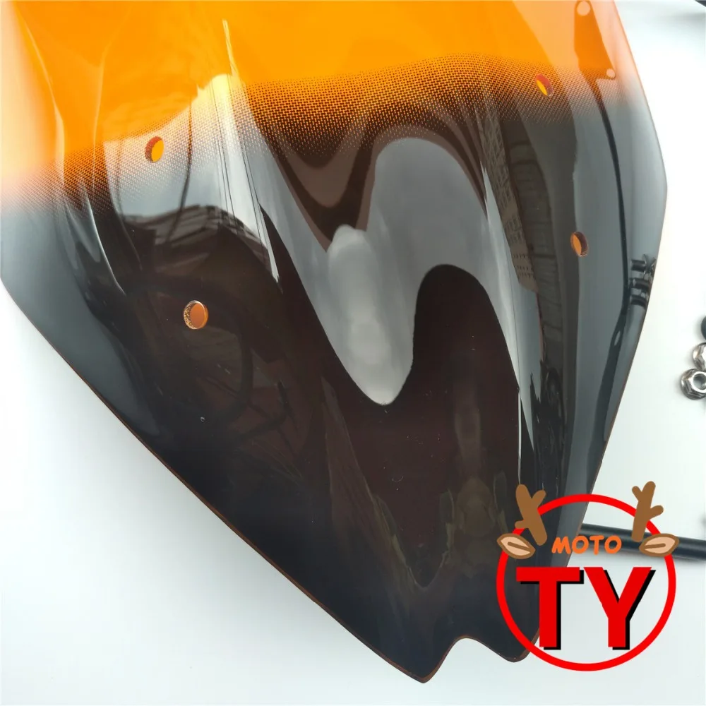 Ветровое стекло для мотоцикла ветровое Kawasaki Z750 Z750R Z 750 R 2007 2012 черное прозрачный