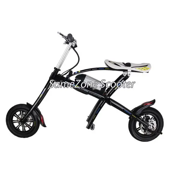 Портативный Электрический складной маневренный скутер для взрослых зеленый