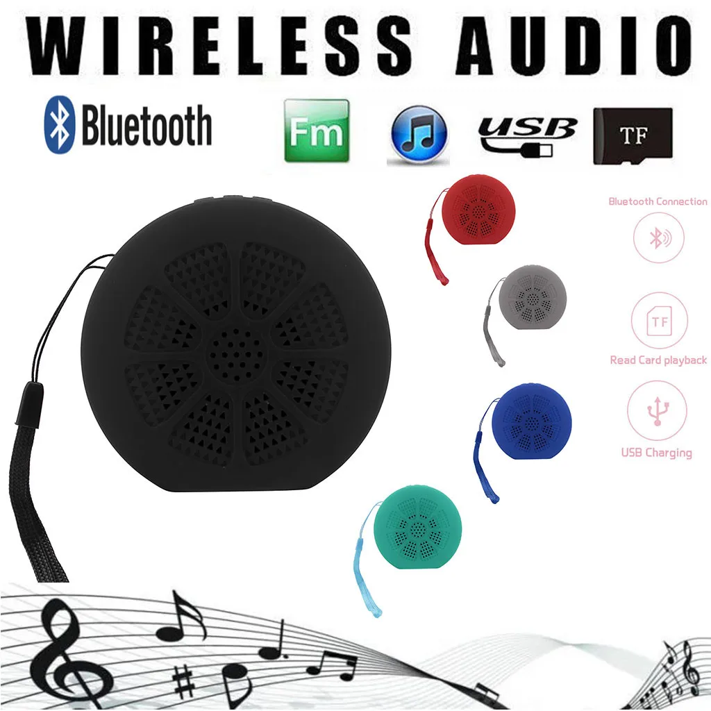 Портативный беспроводной мини динамик USB радио Mp3 Bluetooth колонка + TF карта Fm Функция