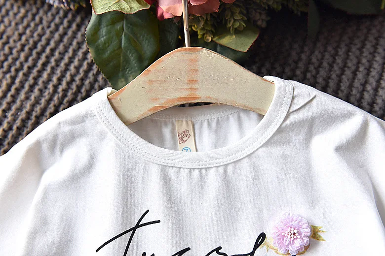 Одежда для маленьких девочек новинка 2018 летняя одежда детская свободная