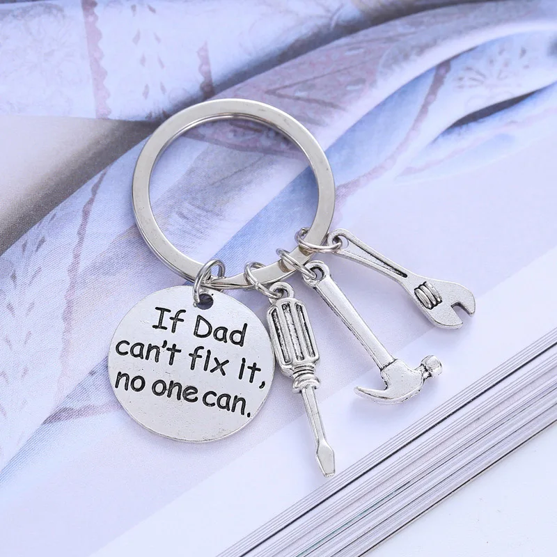 2 шт. дедушка подарки от внука Если не может исправить это никто брелок подарок