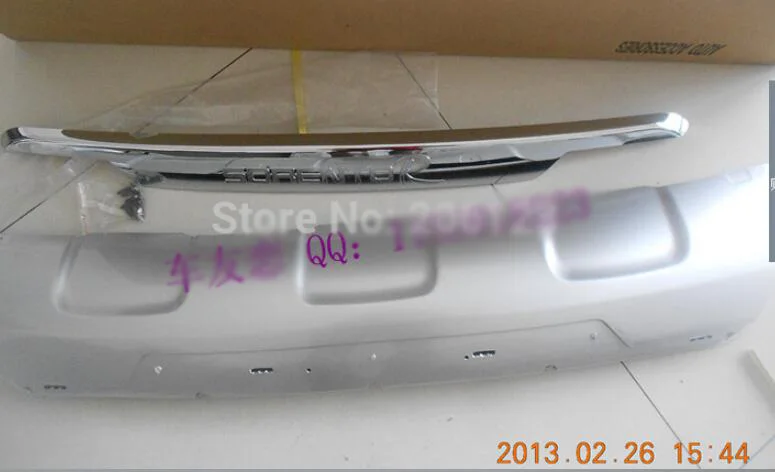 Для KIA SORENTO 2009/2010/2011/2012 Задний защитный бампер, протектор быстрая воздушная