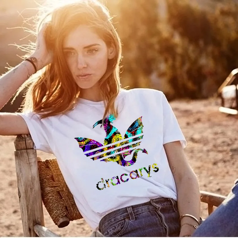 Новый Dracarys Дракон Игра престолов рубашка Mother of Dragons футболка кхалиси футболки для