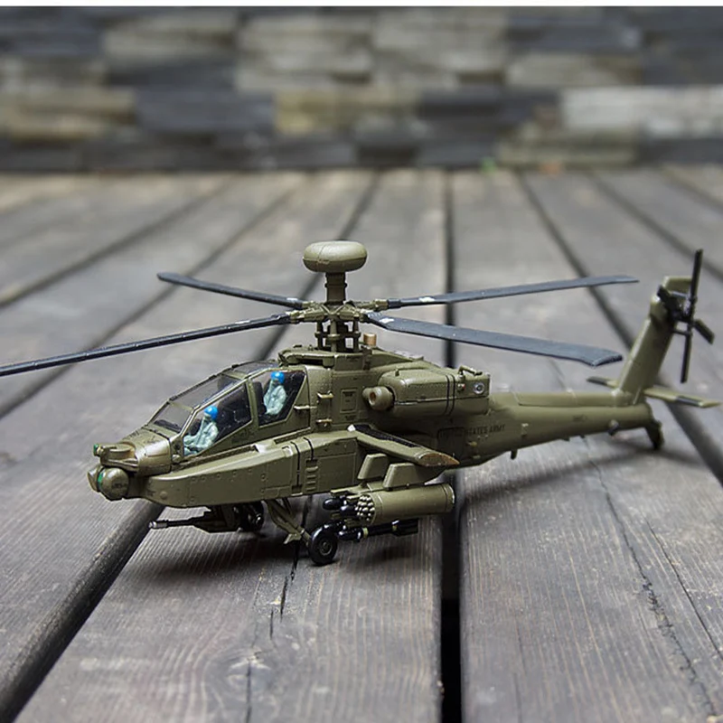 Prenoy военный сплав модель самолета истребитель AH 64D нами перевозчика Apache