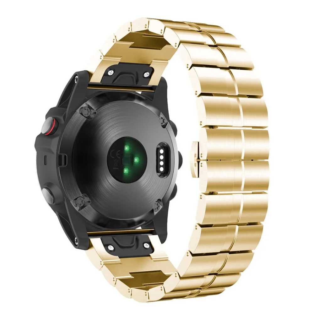 QuickFit 26 мм металлический ремешок на руку для Garmin Fenix 6X 5X Plus 3 ч ремешок часы аксессуары быстросъемный браслет из нержавеющей стали