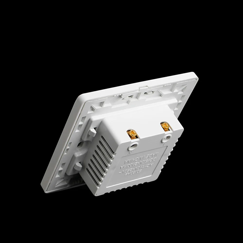 Двойной USB настенное зарядное устройство AC/DC адаптер питания штепсельная розетка
