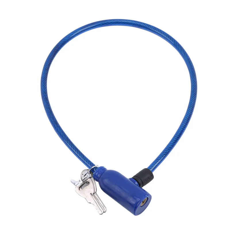 Многофункциональный велосипедный замок изысканный стальной трос уличный с