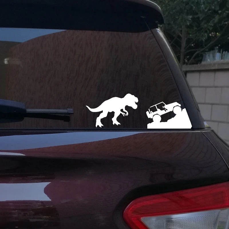 Автомобильные наклейки для Jeep T rex Tyrannosaurus Rex виниловые с динозавром Car Window