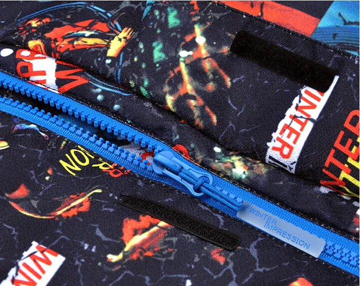 Мужская зимняя одежда лыжный костюм супертеплая ветрозащитная