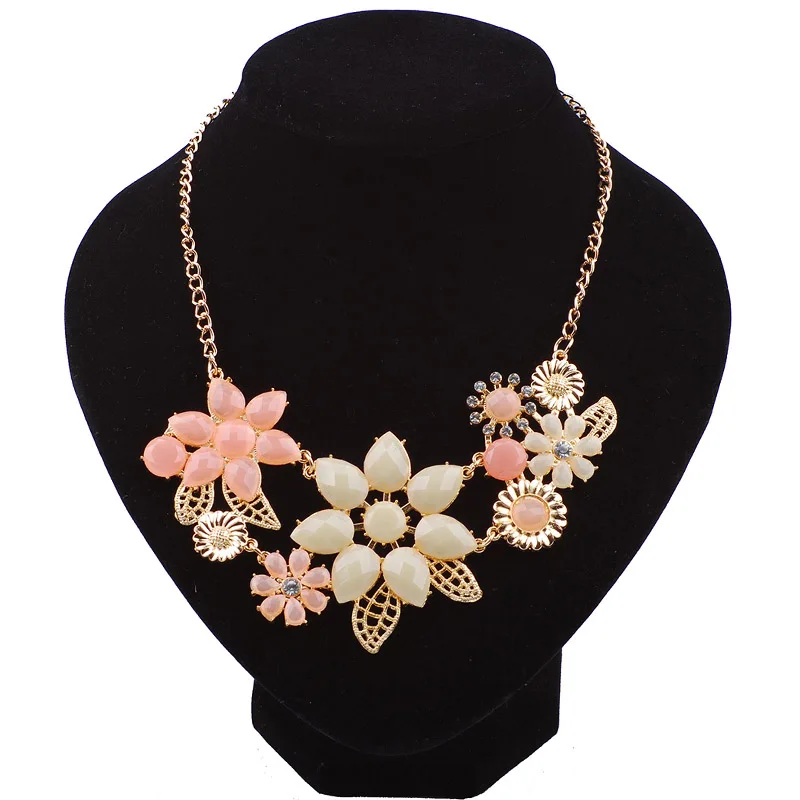 Katrina 2017 new Europe and the United States style Sweet bright bauhinia Temperament joker necklace | Украшения и аксессуары