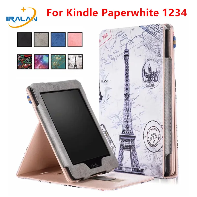 Магнитный умный чехол для Amazon New Kindle Paperwhite 1 2 3 6 &quot Чехол 4 10th Generation 2018|Чехлы