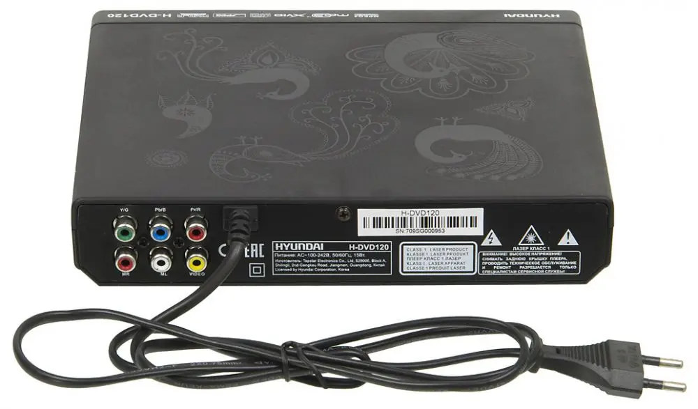 110 В 240 USB Портативный DVD проигрыватель с несколькими воспроизведениями ADH CD SVCD VCD