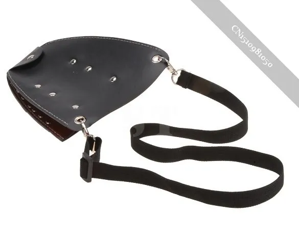 Faux Leather Barber Scissors Hairdressing Kit Bag with Shoulder Waist Belt | Багаж и сумки