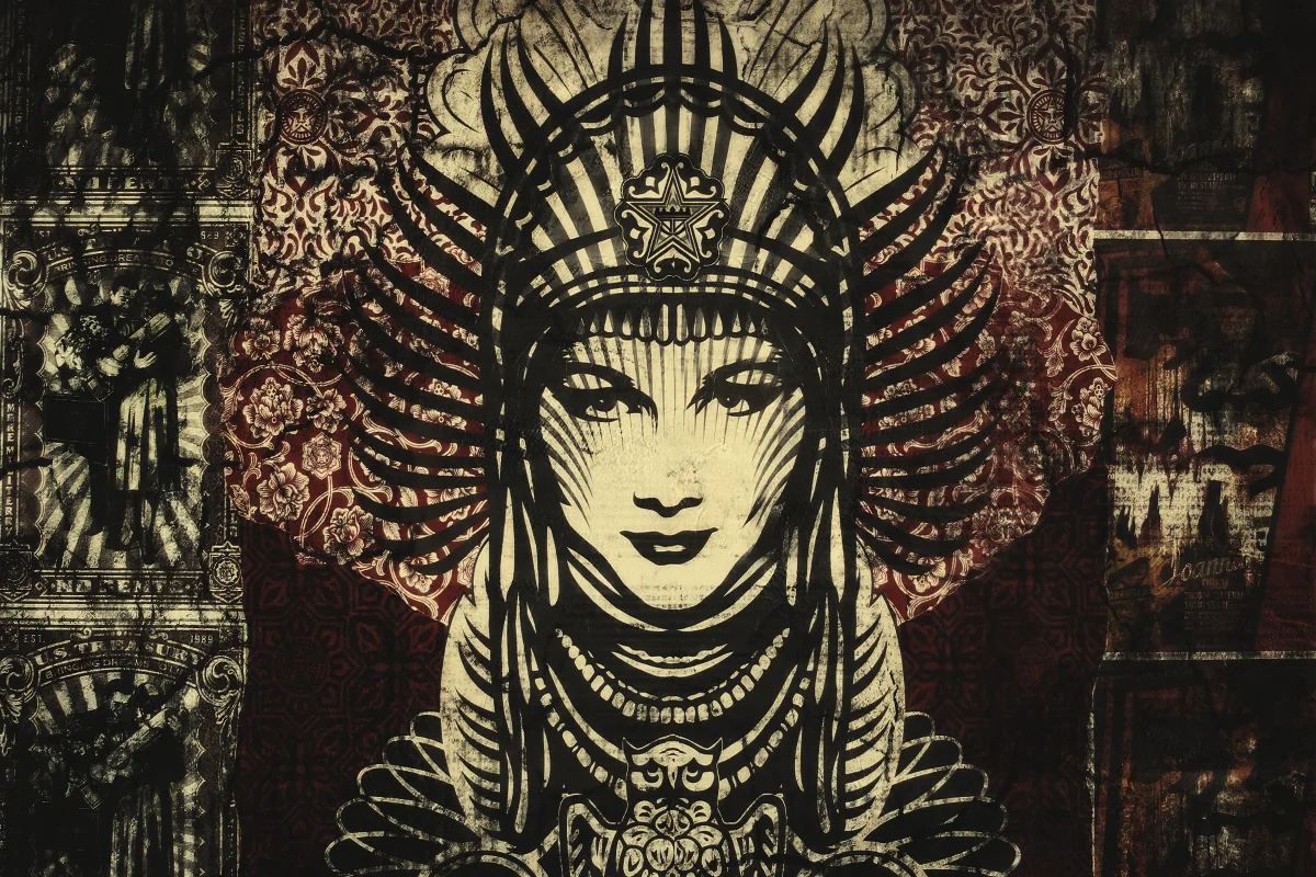 

canvas fabric poster custom print obey grunge 342PFJ for wall art room decor home decoration (frame available)