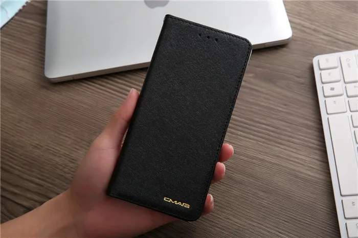 Black Для samsung Galaxy S9 Plus, чехол, кожаный, Шелковый, магнитный, флип, ПУ, кошелек, чехол для samsung S9, S8, S7 Edge, S10, Note 10 Plus, чехол, подставка - Цвет: Black