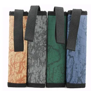 Чехол-органайзер ymjywl, нейлоновый футляр для CD дисков с изображением карты мира, сумка для хранения DVD, чехол-кошелек для дома или автомобиля