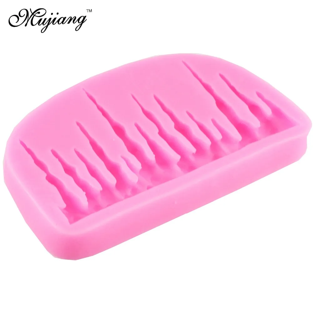 Сосульки наконечник для украшения тортов силиконовая форма сосулька границы