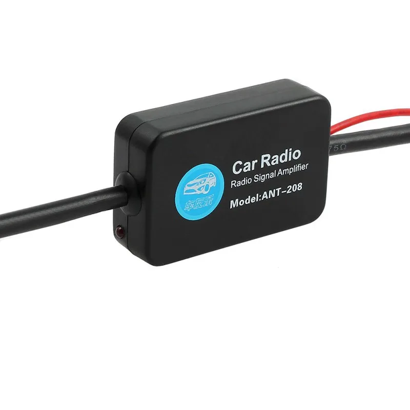 Универсальный 12 в авто FM радио усилитель сигнала антенны бустерные усилители