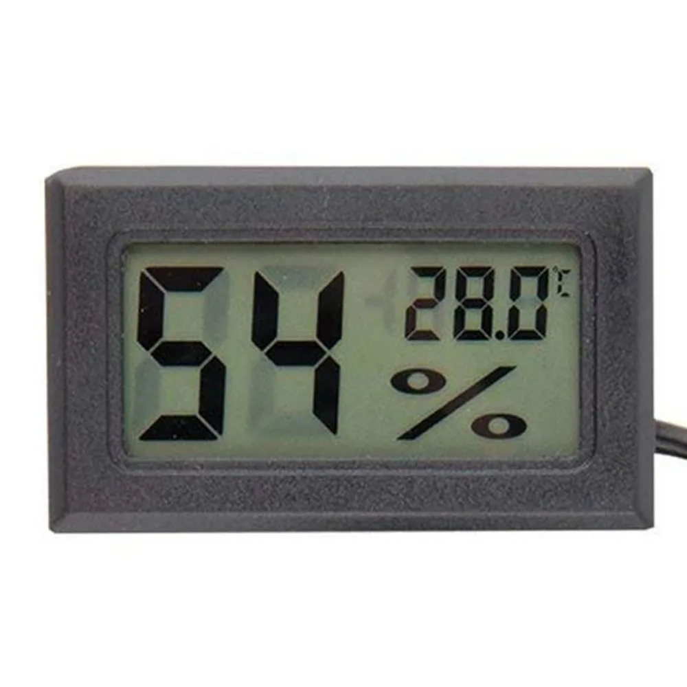 Mini LCD Digital Thermometer Hygrometer Temperature Indoor Convenient Sensor Humidity Meter Gauge Devices Cable | Инструменты