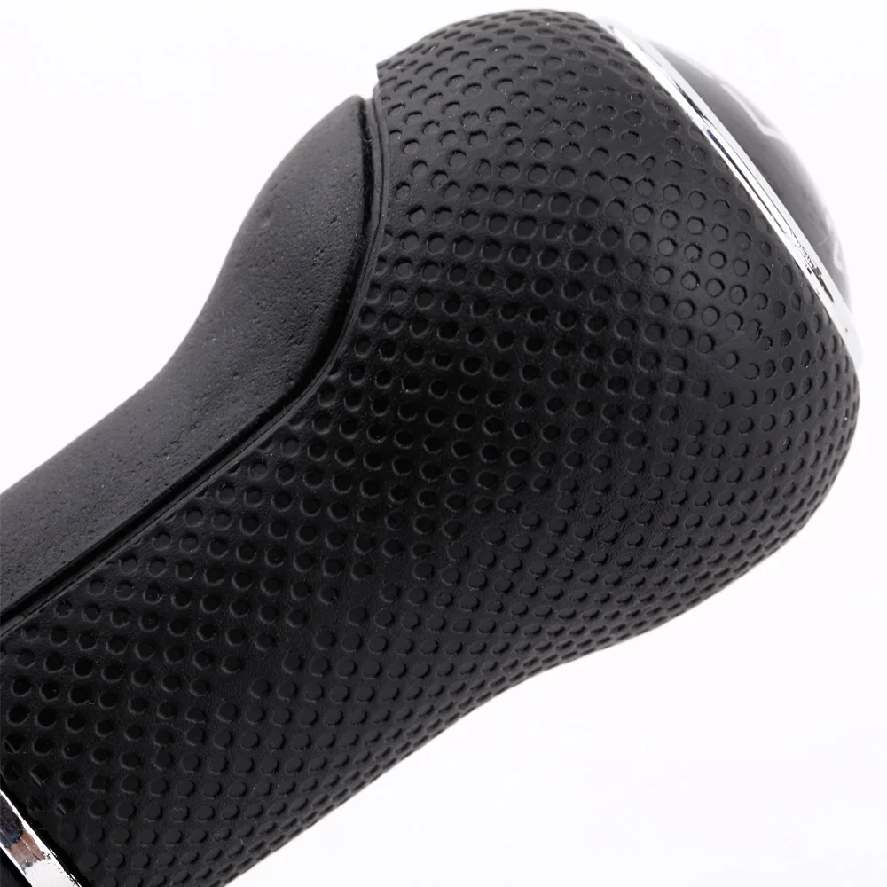 Черная ручка переключения передач из искусственной кожи 5 скоростей для VW Golf Bora