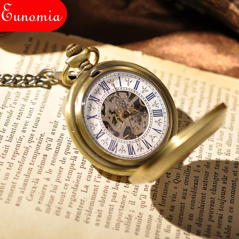 Мужские классические карманные часы в стиле стимпанк | Наручные