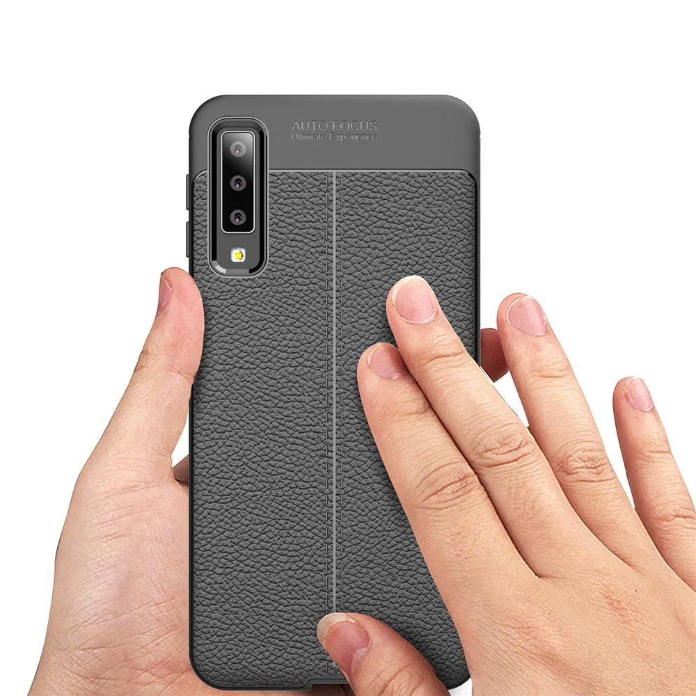 MPLSBO для Samsung Galaxy A7 2018 твердые силиконовые чехлы A750F A750 SM-A750F 6 0 дюймов чехол