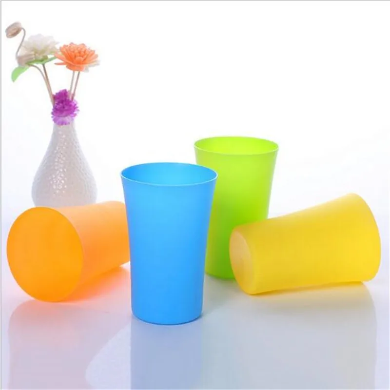 400 мл чашки для воды ярких цветов детей Классические бутылочки с роговым горлом
