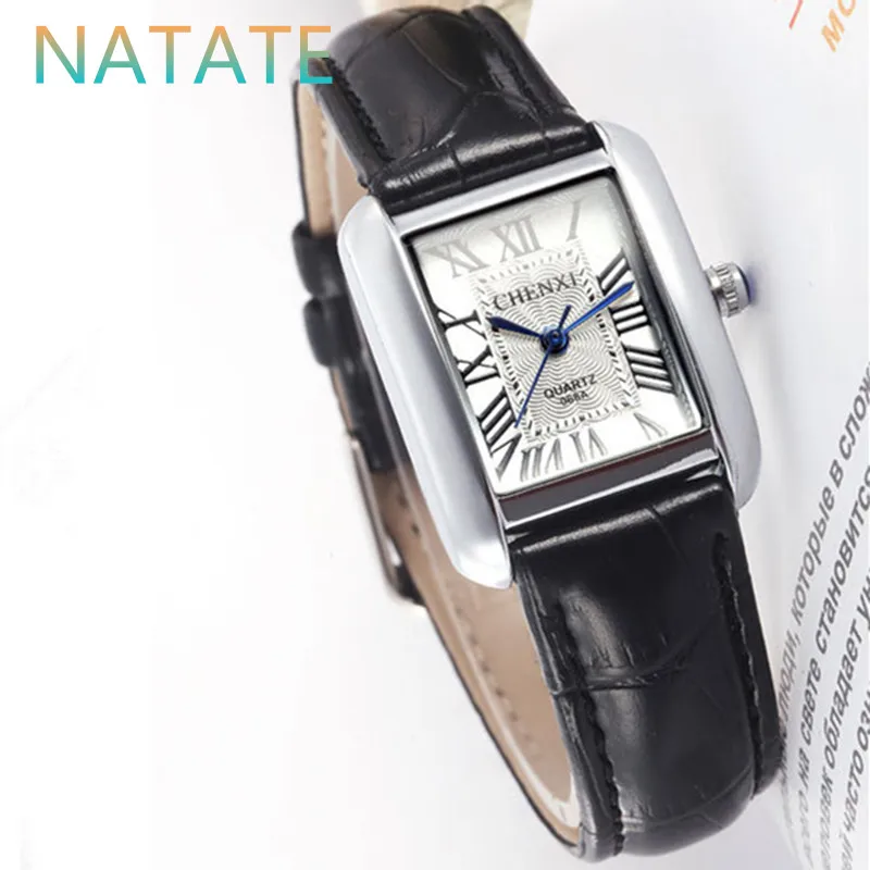 NATATE Модные женские брендовые водонепроницаемые часы CHENXI с римскими цифрами