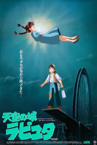 Q2591 Posters and Prints Laputa Castle in the Sky Classic Anime Movie 24x36 Art Poster Canvas Painting Home Decor | Дом и сад