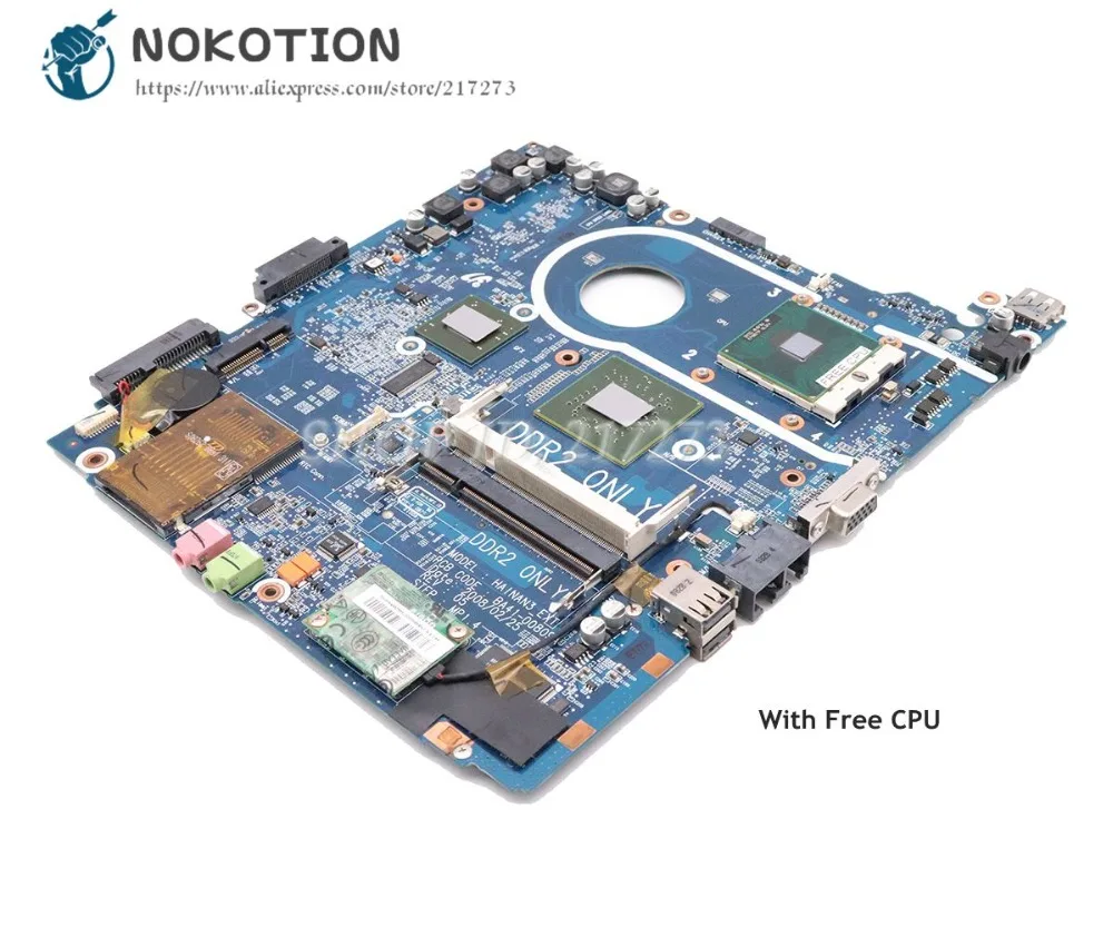 NOKOTION для samsung NP-R20 R25 R20 Материнская плата ноутбука X2300 Графика DDR2 BA92-04641A BA92-04641B BA41-00810A BA41-00809A