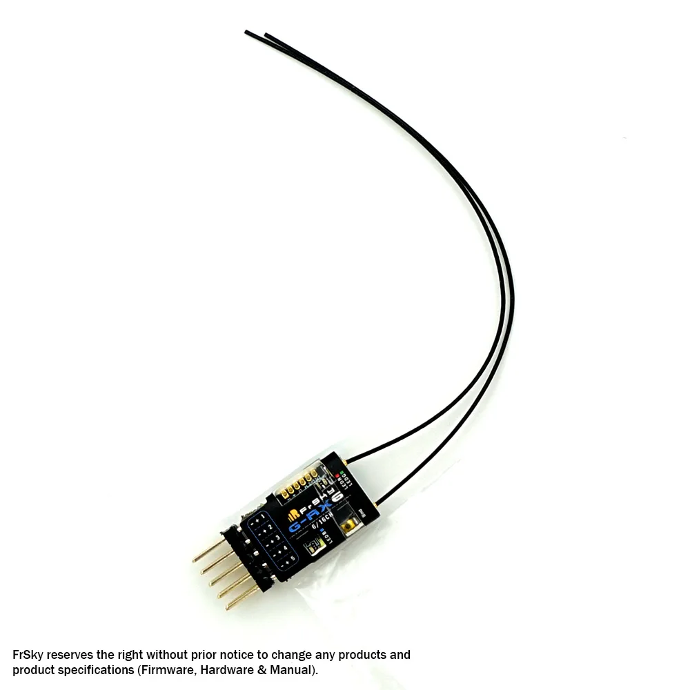 Новое поступление радиотелеметрический приемник FrSky G RX6 6/16 предназначенный для