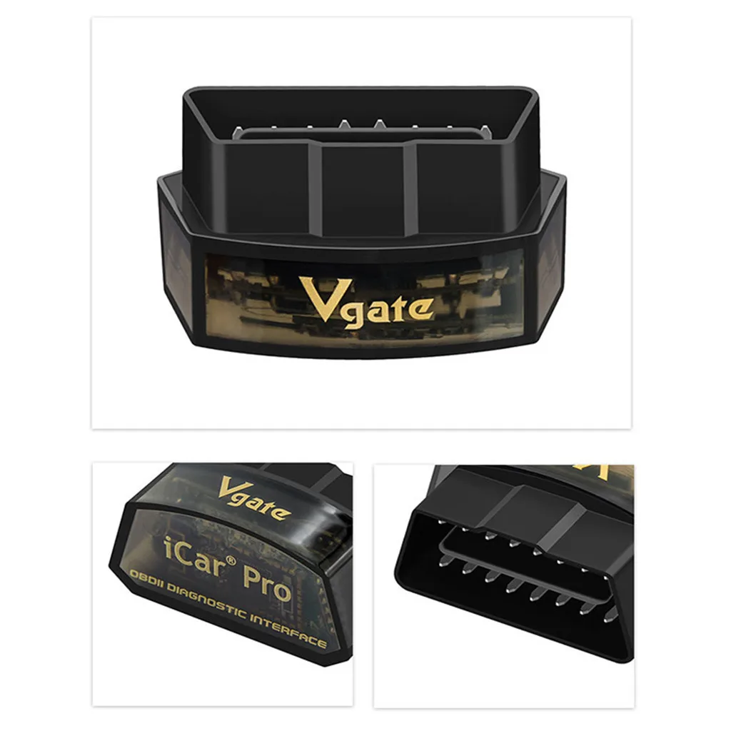 Автомобильный сканер OBD2 Vgate iCar Pro Bluetooth 4 0 низкий уровень мощности умный датчик сна
