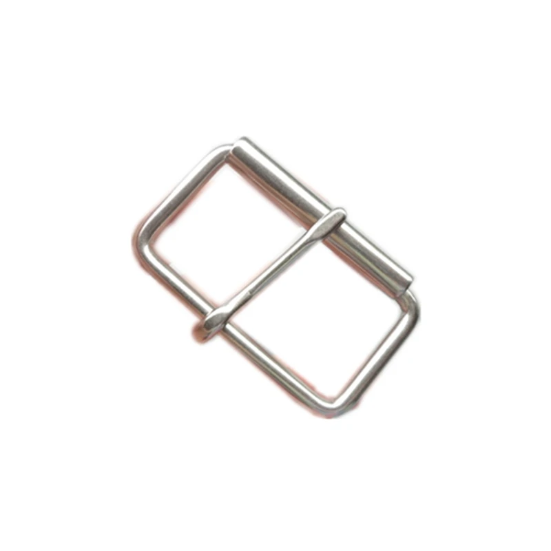 60mm inner width Stainless Steel Buckle For Belt Garment Bag Pin Buckle With Roller - Цвет: 60mm inner width