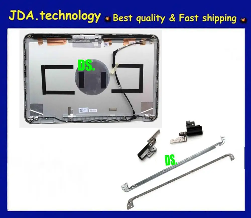 back case hinge Wellendorff Geniune ЖК-дисплей Чехлы для Dell XPS L501x L502x ЖК-дисплей задняя крышка/передняя панель/петли/Экран кронштейн - Цвет: back case hinge