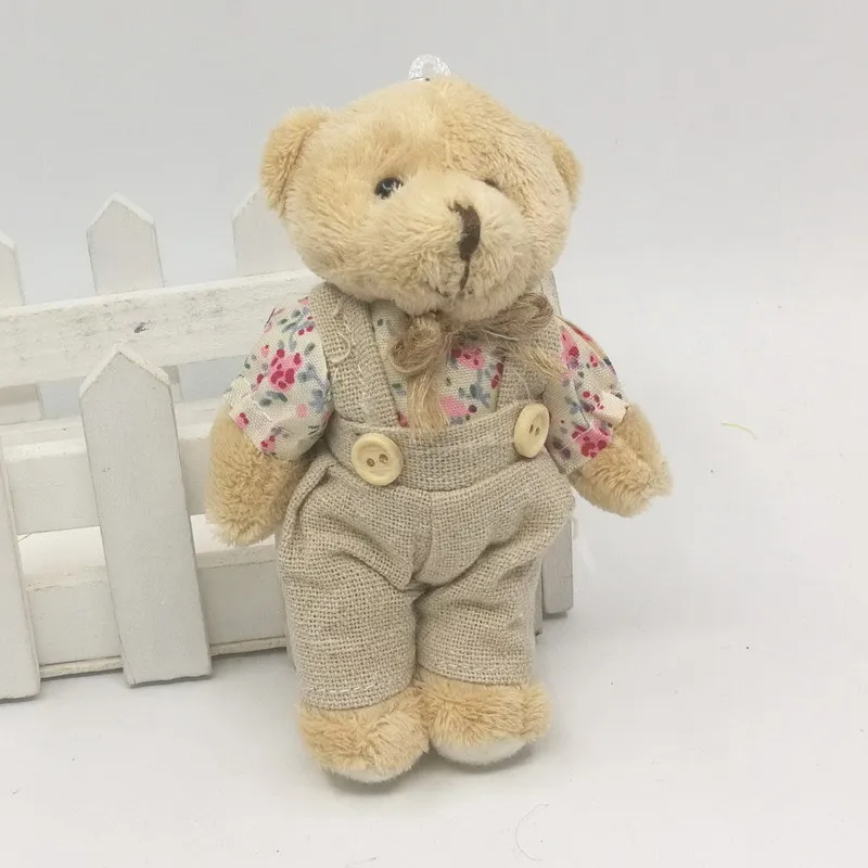 2 шт./лот имитация кролика медведь волосы кукла плюшевая игрушка для детей