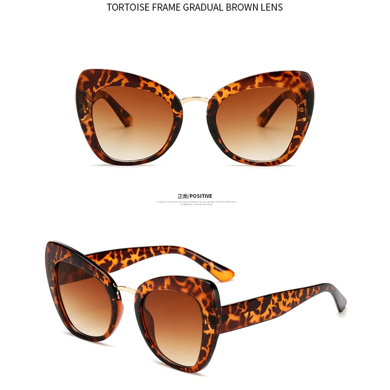 c5-tortoise-brown Модные сексуальные солнцезащитные очки с кошачьим глазом черепаха оправа Оттенки Солнцезащитные очки женские винтажные черные коричневые солнцезащитные очки lentes de sol mujer - Цвет линз: c5-tortoise-brown