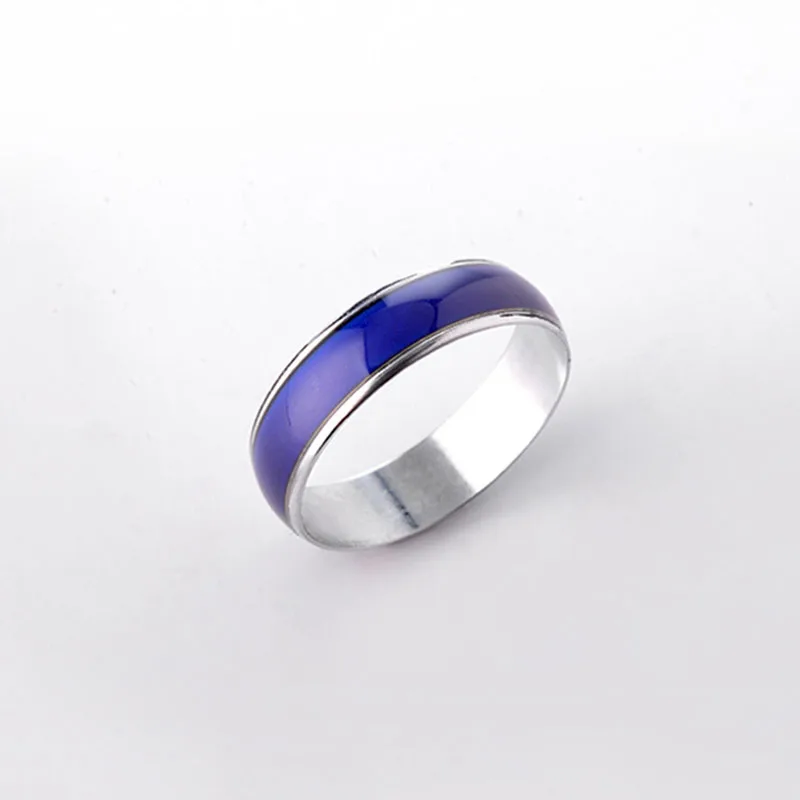 Кольцо из нержавеющей стали изменение Цвет настроение кольца чувство/разные