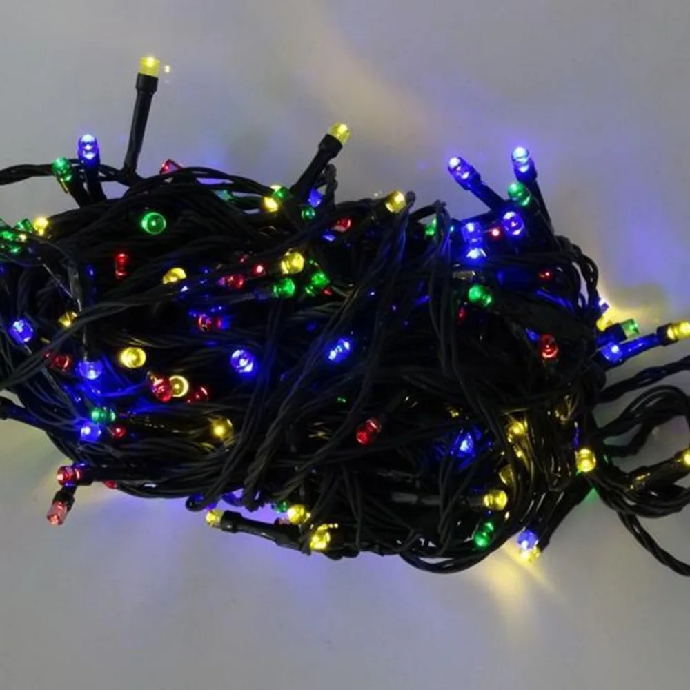 100 LED String Light Waterproof Outdoor Solar Powered Christmas Decor Garden Festival Party Fairy | Лампы и освещение