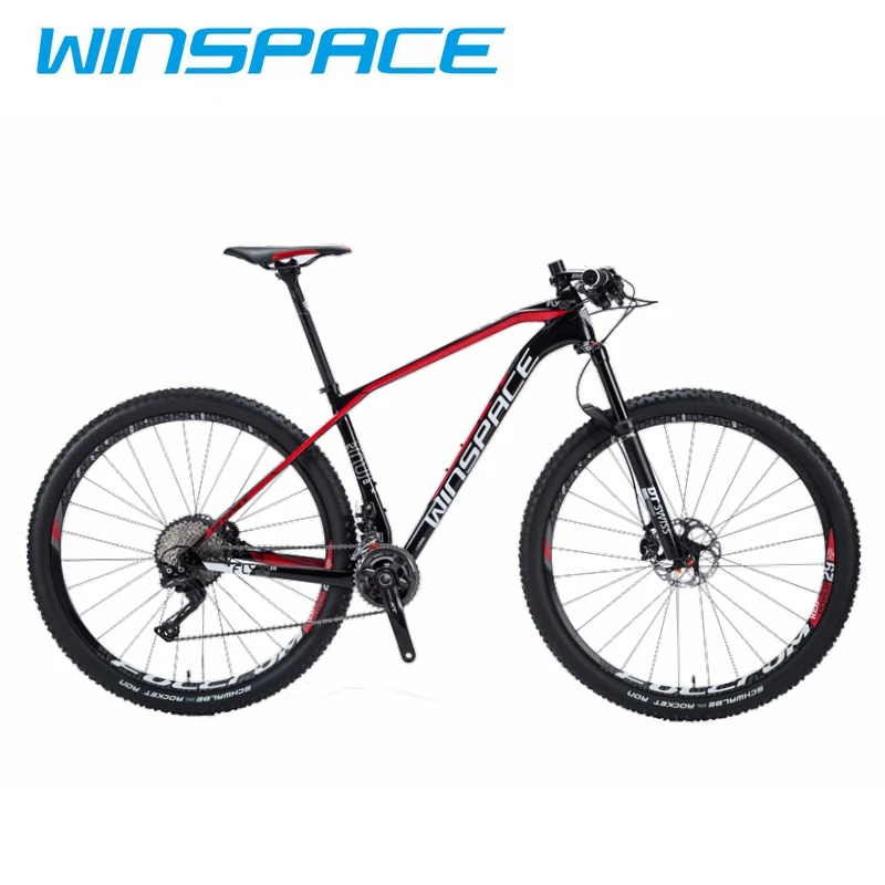 WINSPACE FLY 29er MTB рама для велосипеда углеродное волокно углерод XC 1160g | Спорт и