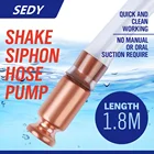 2021- 6 футов самовсасывающий сифон, шланг, насос, Автоматический водяной джигглер, жидкость, передача, самовсасывающий, встряхивающий сифон, шланг, насос длиной 180 см