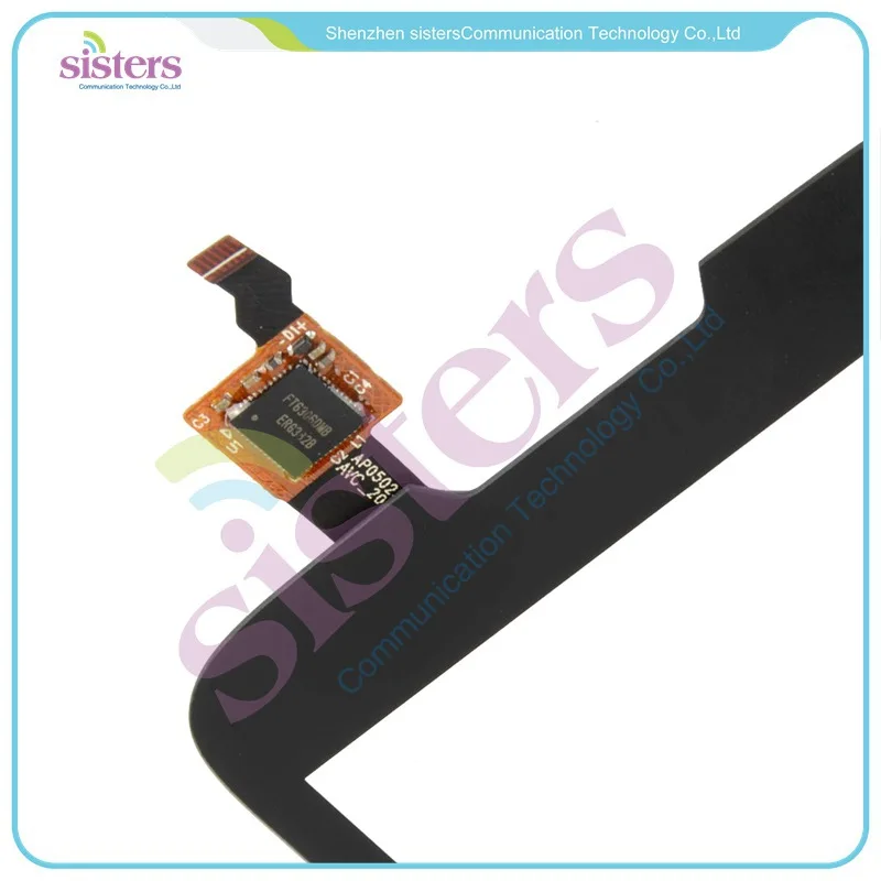 5 шт. Высокое качество черный/белый сенсорный экран дигитайзер Переднее стекло