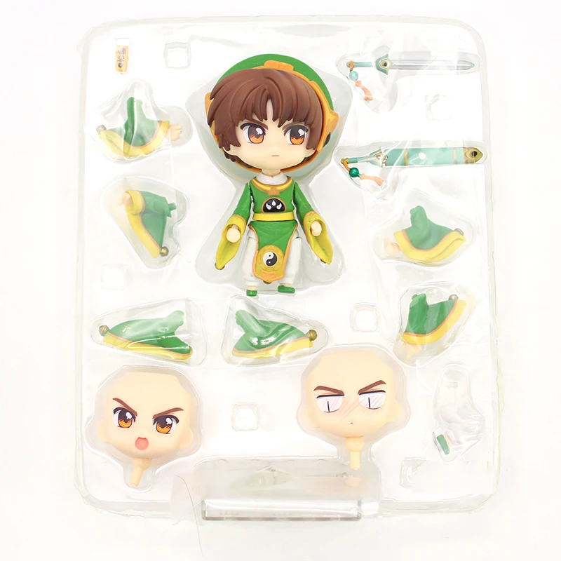 10 см Nendoroid Cardcaptor Sakura#400 Li Syaoran#763 фигурка модель милая кукла Аниме Коллекция игрушки; лучший подарок для друга