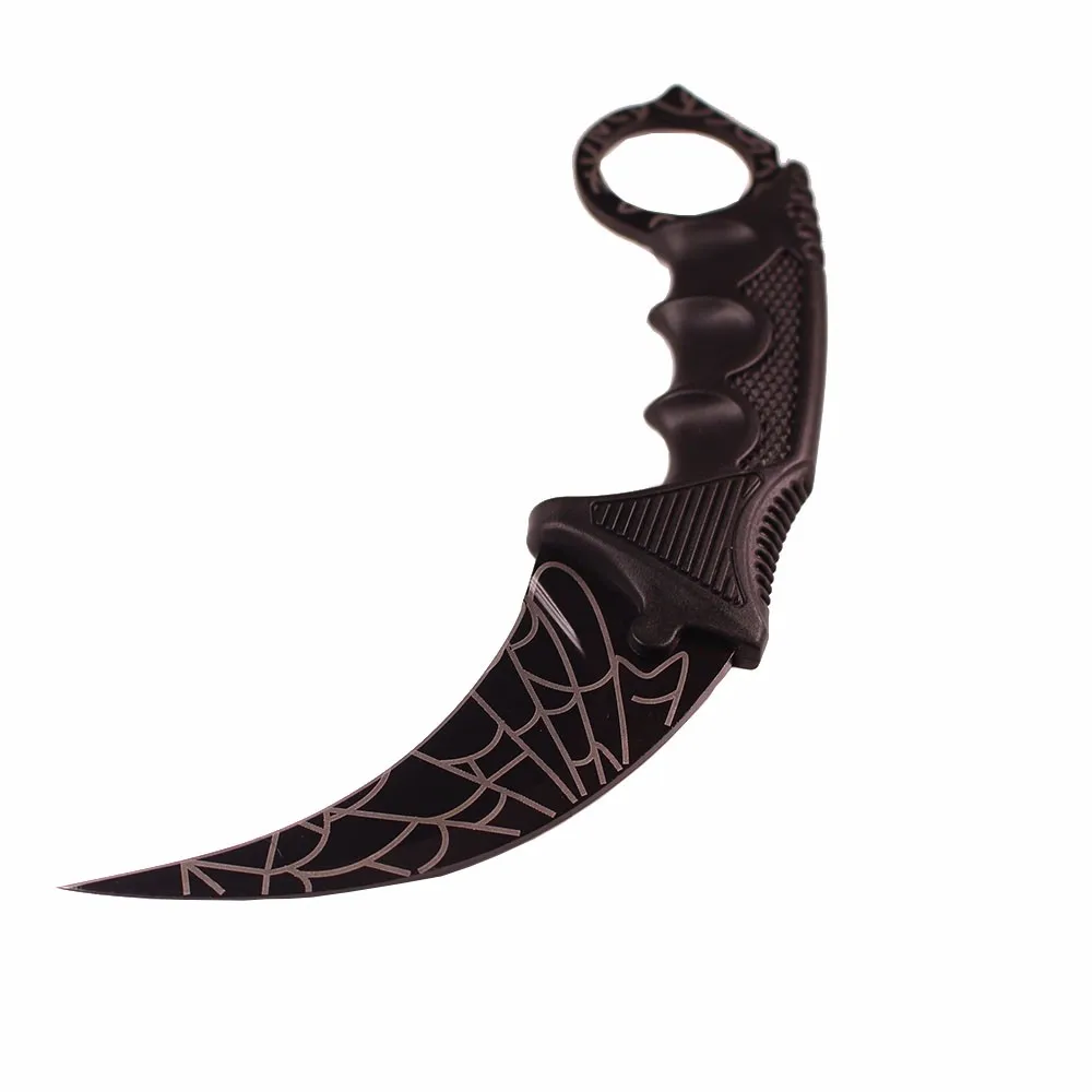 Нож Karambit CS GO counter strike survival tactical neck claw real combat fight camp hike outdoor для самозащиты|go knife|survival