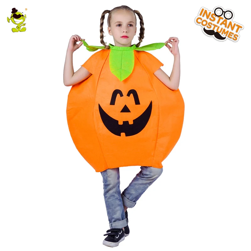 

Halloween Party Role Play Pumpkin Costume for Kids Cosplay Lovely Pumpkin Clothes Party Costume