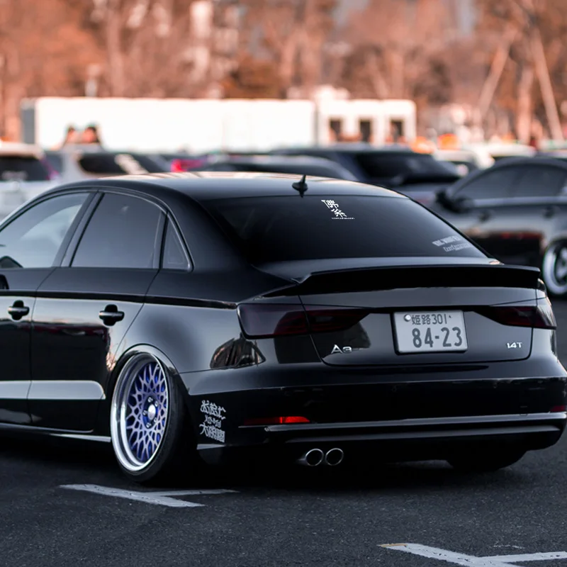 Noizzy 2018 модные наклейки в стиле Будды для автомобиля виниловые отражающие оконные