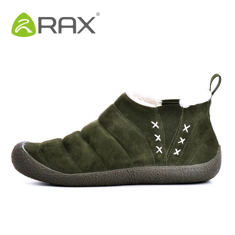 RAX/мужские водонепроницаемые походные зимние ботинки теплые уличные из свиной